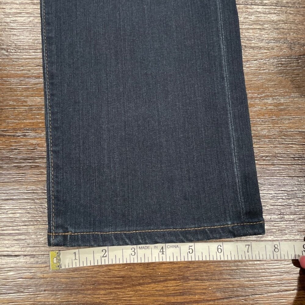 AG Adriano Goldschmied Mens 33x34 The Matchbox Slim Straight Jean Dark Blue Wash - Picture 9 of 10
